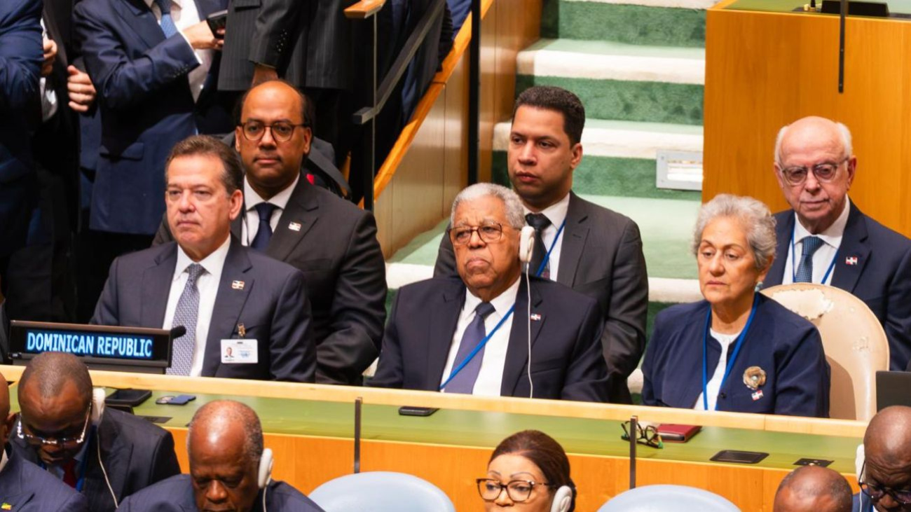 Canciller Bisonó encabeza delegación dominicana en la Asamblea General de la ONU