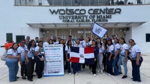 República Dominicana debuta en el FIRST Global Challenge 2026, la "olimpiada" mundial de robótica