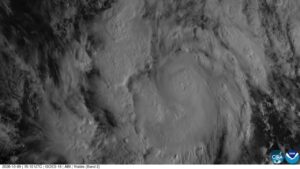 Video: así se fortaleció el huracán Simon sobre el Pacífico, visto desde el satélite